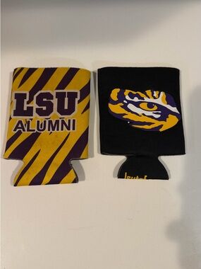 Alumni Can Cooler Koozie - Purple and Gold